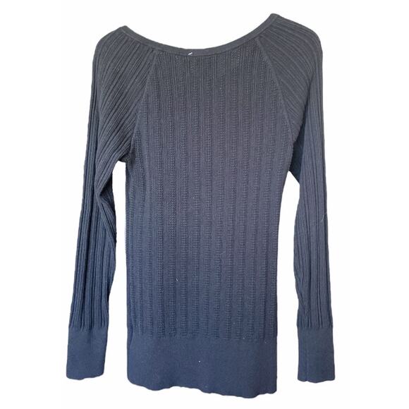 Guess Textured Knit Long Sleeve Thermo Top Size XL - Picture 2 of 9